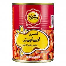 کنسرو لوبیا چیتی390گ بهروز(115000ف)