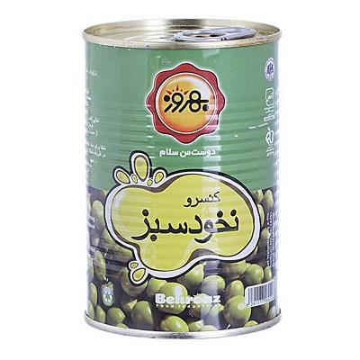 کنسرو نخود فرنگی 420گ بهروز(109000ف) سبز