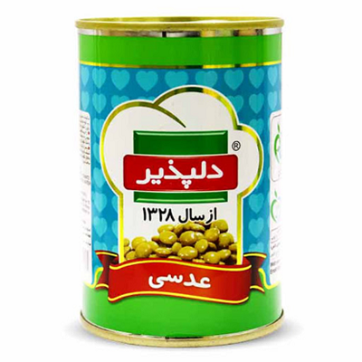 کنسرو عدسی دلپذیر (135000ف )