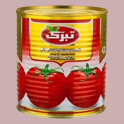 رب قوطی تبرک(105600ف) گوجه فرنگی