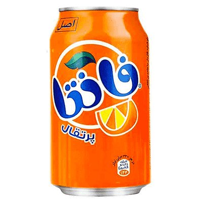 نوشابه قوطی فانتا(83400ف) زرد