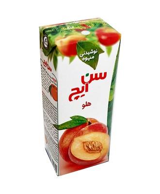 ابمیوه 200 هلو سن ایچ(50000 ف) کوچک نوشیدنی