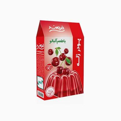 پودر ژله100گ البالو فرمند(40000 ف) آلبالو