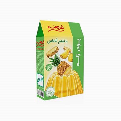پودر ژله100گ اناناس فرمند(75000ف)