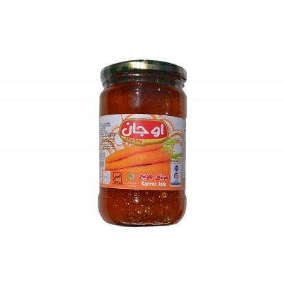 مربا هویج 300گ اوجان کوچک (50500 ف) مربا هویج 300گ اوجان کوچک (50500 ف)