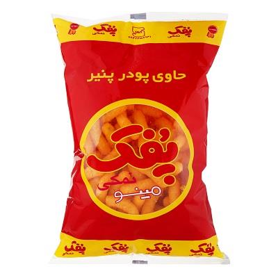 پفک نمکی 110گ مینو سبز(115000ف) متوسط