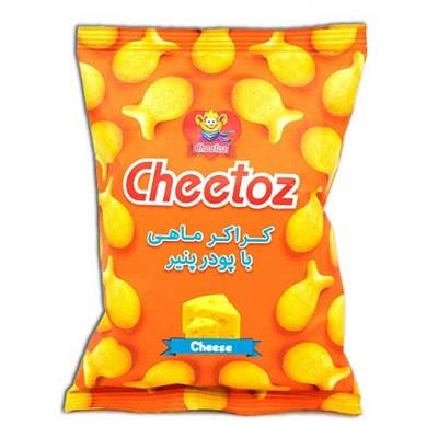 کراکر ماهی پنیر بزرگ چی توز (45000 ف)