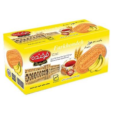 بیسکوییت 850گ موزی فرخنده(429500ف)