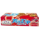 کیسه زیپ دار کوچک 22*18 طوفان قرمز