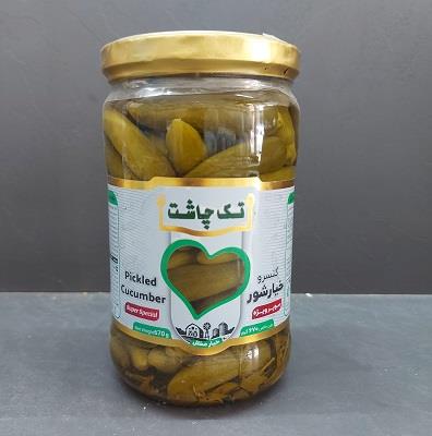 خیار شور سوپر ویژه تک چاشت (219900 ف) شیشه