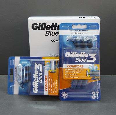 ژیلت کارتی 3 عددی بلوتری Blue3