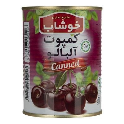 کمپوت البالو خوشاب آلبالو