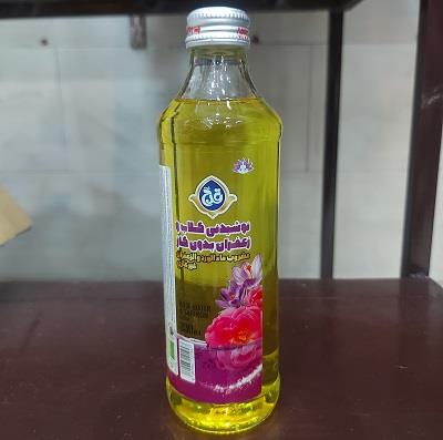 نوشیدنی شیشه زعفران قدح