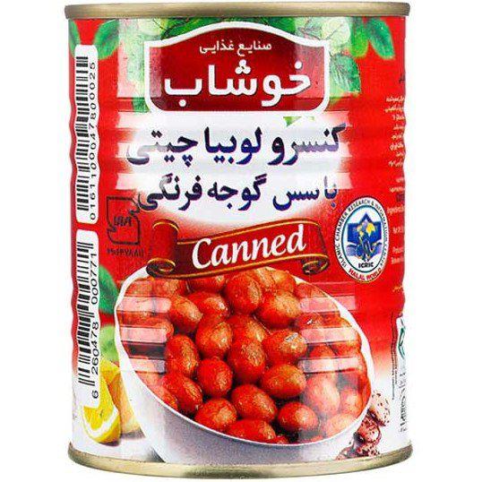 کنسرو لوبیا خوشاب (89900 ف)